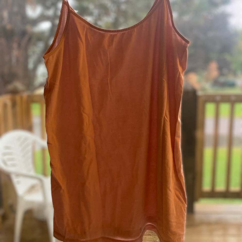 Time and True Light Pink Spaghetti Strap Tank Top